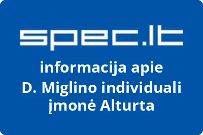D. Miglino individuali įmonė Alturta