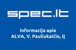 ALVA, V. Pauliukaičio, IĮ
