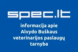 Alvydo Buškaus veterinarijos paslaugų tarnyba