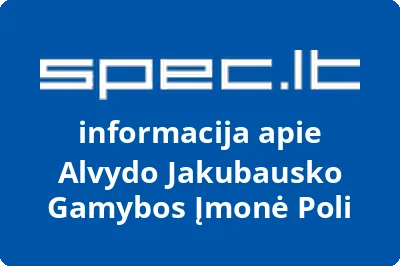 Alvydo Jakubausko Gamybos Įmonė Poli