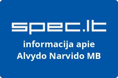 Alvydo Narvido, MB