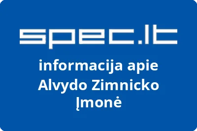 Alvydo Zimnicko įmonė