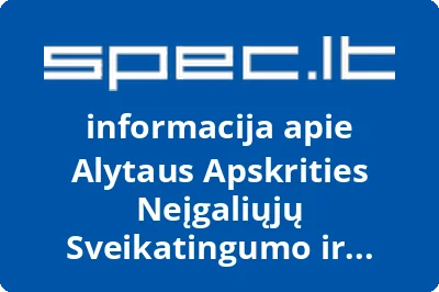 Alytaus apskrities neįgaliųjų sveikatingumo ir sporto klubas Alytupis