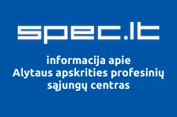 Alytaus apskrities profesinių sąjungų centras | spec.lt