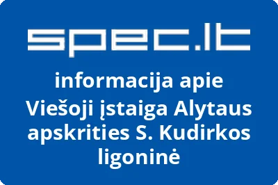 Alytaus apskrities S. Kudirkos ligoninė, VŠĮ
