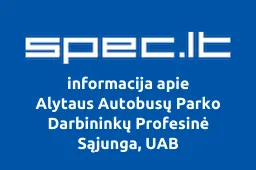 Alytaus Autobusų Parko Darbininkų Profesinė Sąjunga, UAB