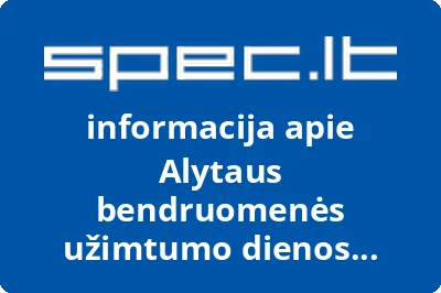 Alytaus užimtumo dienos centras, VŠĮ