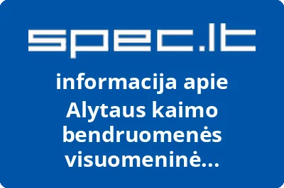 Alytaus kaimo bendruomenės visuomeninė organizacija Alytaus kaimelis