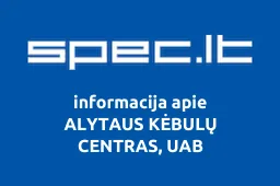 ALYTAUS KĖBULŲ CENTRAS, UAB