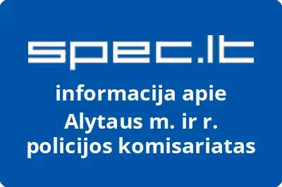 Alytaus apskrities vyriausiasis policijos komisariatas