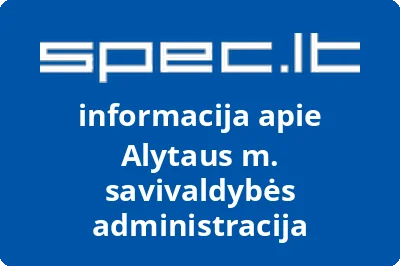Alytaus m. savivaldybės administracija