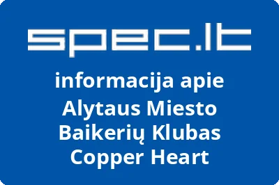 Alytaus miesto baikerių klubas COPPER HEART