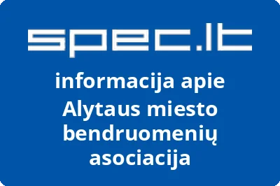 Alytaus miesto bendruomenių asociacija