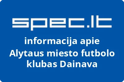 Alytaus futbolo klubas Alytis | spec.lt