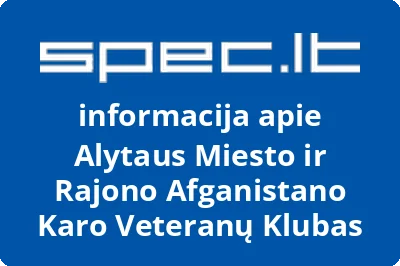 Alytaus miesto ir rajono Afganistano karo veteranų klubas