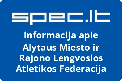Alytaus miesto ir rajono lengvosios atletikos federacija