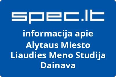 Alytaus miesto liaudies meno studija Dainava