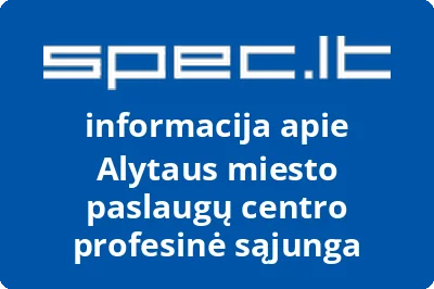 Alytaus miesto paslaugų centro profesinė sąjunga | spec.lt