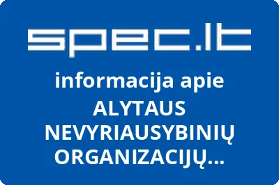 Alytaus nevyriausybinių organizacijų informacijos centras, VŠĮ