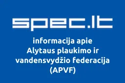 Alytaus plaukimo ir vandensvydžio federacija (APVF)