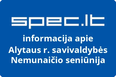 Alytaus r. savivaldybės Nemunaičio seniūnija