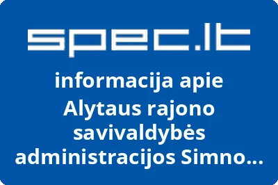 Alytaus rajono savivaldybės administracijos Simno seniūnija