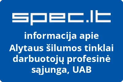 Alytaus šilumos tinklai darbuotojų profesinė sąjunga, UAB