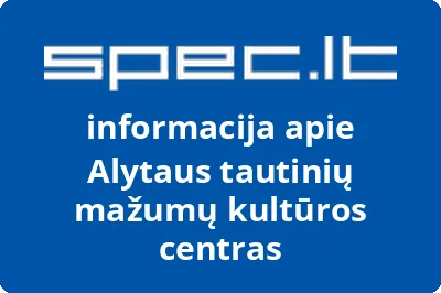 Visuomeninė organizacija Alytaus tautinių mažumų kultūros centras