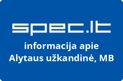 Alytaus užkandinė, MB | spec.lt