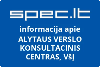 Alytaus verslo konsultacinis centras