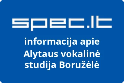 Alytaus vokalinė studija Boružėlė