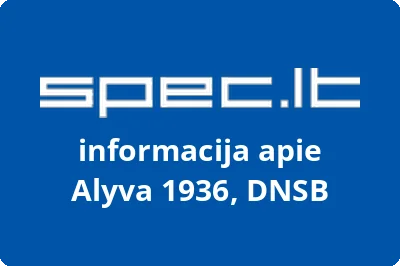Alyva 1936, DNSB