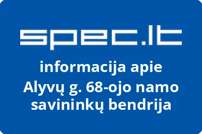 Alyvų g. 68-ojo namo savininkų bendrija