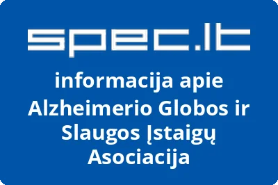 Alzheimerio globos ir slaugos įstaigų asociacija