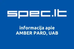 AMBER PARD, UAB | spec.lt