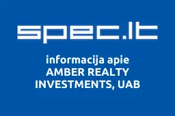 AMBER REALTY INVESTMENTS, UAB | spec.lt