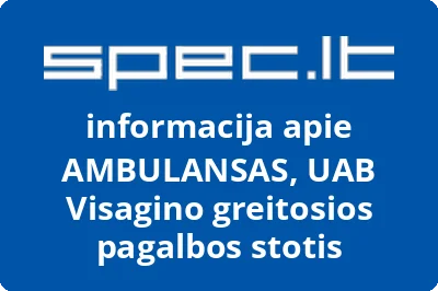 AMBULANSAS, UAB