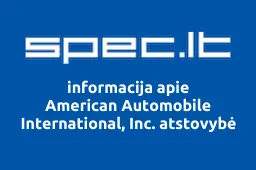American Automobile International, Inc. atstovybė | spec.lt