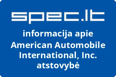American Automobile International, Inc. atstovybė