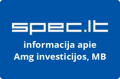 Amg investicijos, MB | spec.lt
