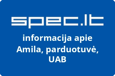 Amila, parduotuvė, UAB