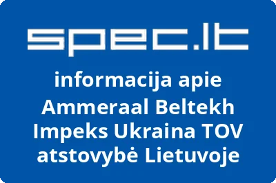 Ammeraal Beltekh Impeks Ukraina TOV atstovybė Lietuvoje | spec.lt