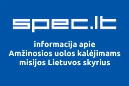 Amžinosios uolos kalėjimams misijos Lietuvos skyrius iliustracija