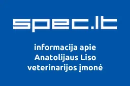 Anatolijaus Liso veterinarijos įmonė
