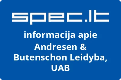 Andresen & Butenschon leidyba, UAB