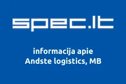 Andste logistics, MB | spec.lt