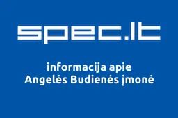 Angelės Budienės įmonė | spec.lt