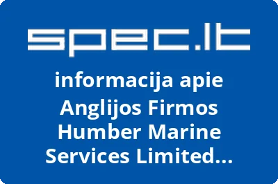 Anglijos Firmos Humber Marine Services Limited Atstovybė