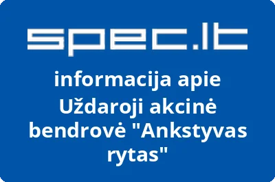 Ankstyvas rytas, UAB | spec.lt