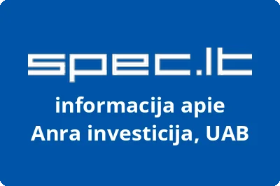 Anra investicija, UAB